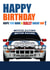 Birthday Rally Car created by RetroMotion Artwork