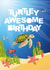 Wish a Turtley Awesome Birthday created by Yeti Design