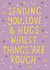 sending love Sympathy Card 18752 created by Wandering Studio Co.