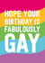 gay rainbow Birthday Card 12865 created by Blush & Blossom 