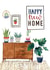 Trendy Watercolour New Home Card - House Plants - Interior - Happy New Home created by Bramble Designs