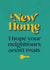 Rude Typography New Home Card - House Key - I Hope Your Neighbours Aren't Twats created by Kyleigh Orlebar