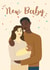New baby Mixed Race New Baby Card 15696 created by InclusiviTwee