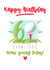 Golf 60th Happy Birthday - Golf tee - sixty years young - male or female golfer - funny created by Little Cat Creates