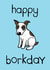 bork borkday Birthday Card 14559 created by Blair