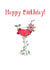 cocktail drink Birthday Card 19827 created by Artpatch Printables