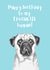 Cute Pug Birthday Card created by Ashley Louise