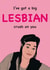 lesbian gay Valentines Day Card 44793 created by Emily Render