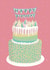 pretty bunting Birthday Card 18753 created by Wandering Studio Co.