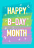 bday month Birthday Card 16888 created by Rude Mama