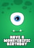 monster terrific Birthday Card 12449 created by @MisterDave