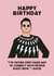 schitt's creek connect Birthday Card 17118 created by Guilty Cards