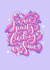 Sweary You're Awesome Calligraphy Card created by Dottie's Paper Co.