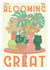 blooming great Congratulations Card 20041 created by OMG Kitty