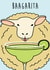 margarita sheep Birthday Card 18796 created by Holly Collective