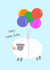 baloon sheep Birthday Card 17610 created by crystal chou
