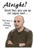 Karl Pilkington Funny Birthday Card created by Memetallica