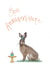 bon annivers-hare rabbits Birthday Card 13390 created by Beth Goodwin