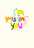 miss you missing Just because Card 19973 created by Peony Rose Design