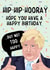 Hip-hip-hooray Boris Birthday card created by Bubble&Cheek