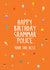 Your/you're the Grammar police birthday card created by The Importance of Being Honest