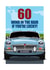 CLASSIC OPEN TOP SPORTS CAR 60TH BIRTHDAY CARD created by RetroMotion Artwork