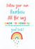 rainbow back to school Good Luck Card 12713 created by TillieMint