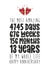 Cute Countdown Typography Anniversary Card - 13 Years - The Most Amazing 4745 Days Of My Whole Life created by Waffle & Faff