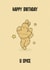 ginger spice Birthday Card 11703 created by Rishi