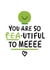 Cute Pea Pun Anniversary Card / Valentines Day Card - You Are So Peautiful To Meeee created by Conor Rawson