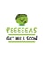 please peas Get Well Card 4707 created by Conor Rawson