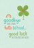 backtoschool goodbye Good Luck Card 44654 created by Gingerbred
