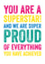 You are a superstar! And we are super proud of everything you have achieved created by Do You Punctuate?
