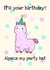 Alpaca my party hat created by Cutie McHootie 
