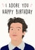 harry styles i adore you Birthday Card 19489 created by Spotlight Card Co.