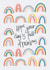 Rainbows Birthday Card created by Nelly's Treasures
