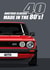 40th Birthday 1980's GTI Classic Car created by RetroMotion Artwork