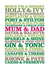 adult typography Christmas Card 13646 created by Rosie Robins
