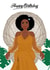 bc afro Birthday Card 20066 created by Nicola Lespeare