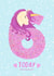Unicorn 6th birthday card created by Kamiya Chirodian