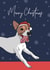 Jack Russell Terrier Christmas card created by Evie Garnett Designs