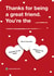 Female adult Love & Friendship Card 39131 created by Questionable Cards