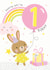 bunny rabbit Birthday Card 15773 created by Helen Thompson