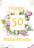 50 classic Anniversary Card 10359 created by Yeti Design