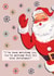 Retro Santa Christmas Card created by Sweetlove Press