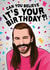 Queer Eye Jonathan Van Ness Birthday Card 16164 created by All Things Banter