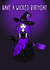 witch wicked Birthday Card 20270 created by Cheeky Witch®