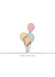 balloons simple Birthday Card 41453 created by Jessica Day
