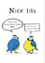 Friendship birds Love & Friendship Card 38438 created by Huxters