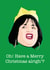 Ruth Jones filmtv Christmas Card 15932 created by Wayne Oliver